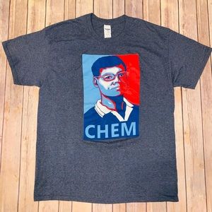 Gildan Chem guy gray Tshirt Sz L